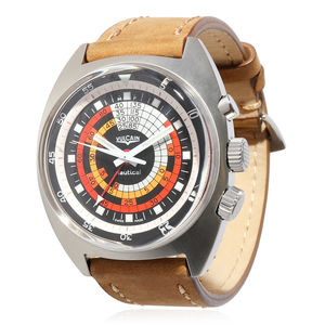 Vulcain Nautical Cricket Heritage 701, 100159.081 Men's Watch in Stainless Stee